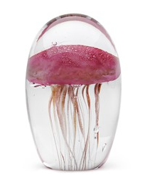 Rose Gold  Glow in the Dark Jellyfish