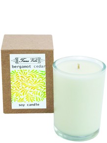 Terra Vela Bergamot Cedar Candle
