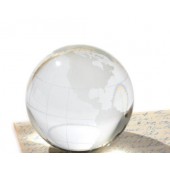 World View Glass Paperweight